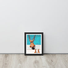 Load image into Gallery viewer, Art Print "Poolside temptations"