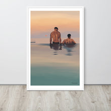Load image into Gallery viewer, Art Print "Love on dusk"