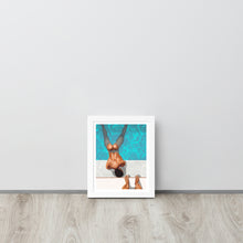 Load image into Gallery viewer, Art Print "Poolside temptations"