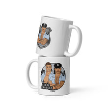 Load image into Gallery viewer, Serve & Protect White glossy mug