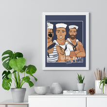 Load image into Gallery viewer, "Live fast, Be Wild" Framed Vertical Print