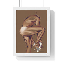 Load image into Gallery viewer, Tjdraw “The way you said goodbye” Framed Vertical Poster