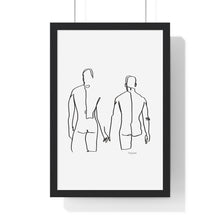 Load image into Gallery viewer, Tjdraw “Forever” Framed Vertical Poster