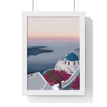 Load image into Gallery viewer, "Golden Sunset" Premium Framed Vertical Print