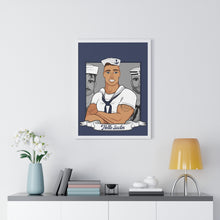 Load image into Gallery viewer, "Hello Sailor" Framed Vertical Print