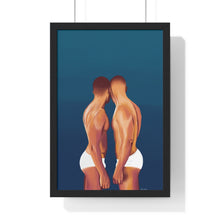 Load image into Gallery viewer, "Finding You" Premium Framed Vertical Print