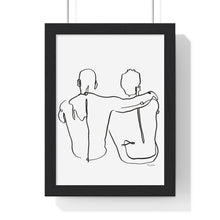Load image into Gallery viewer, Tjdraw “Always” Framed Vertical Poster