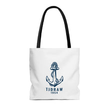 Load image into Gallery viewer, TJDRAW Navy Academy double sided Tote Bag