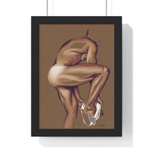 Load image into Gallery viewer, Tjdraw “The way you said goodbye” Framed Vertical Poster