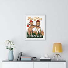 Load image into Gallery viewer, "Big Wood" Framed Vertical Print