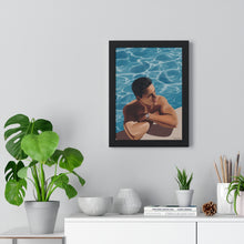 Load image into Gallery viewer, Tjdraw "Ed" Premium Framed Vertical Poster