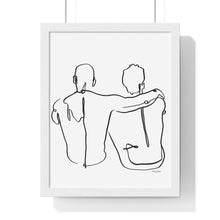Load image into Gallery viewer, Tjdraw “Always” Framed Vertical Poster