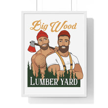 Load image into Gallery viewer, "Big Wood" Framed Vertical Print