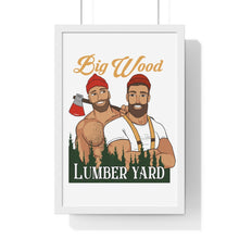 Load image into Gallery viewer, "Big Wood" Framed Vertical Print