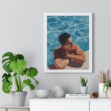 Load image into Gallery viewer, Tjdraw "Ed" Premium Framed Vertical Poster