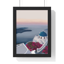 Load image into Gallery viewer, "Golden Sunset" Premium Framed Vertical Print