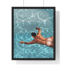 Load image into Gallery viewer, "Stillness Of The Mind" Premium Framed Vertical Poster