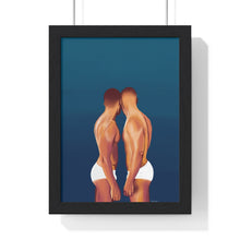 Load image into Gallery viewer, "Finding You" Premium Framed Vertical Print