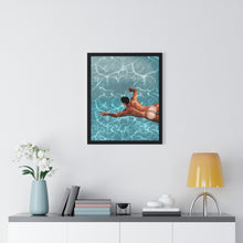 Load image into Gallery viewer, "Stillness Of The Mind" Premium Framed Vertical Poster