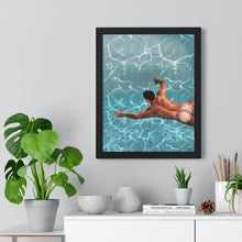 Load image into Gallery viewer, "Stillness Of The Mind" Premium Framed Vertical Poster