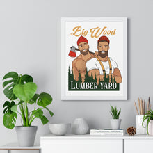 Load image into Gallery viewer, "Big Wood" Framed Vertical Print