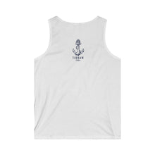 Load image into Gallery viewer, TJDRAW Born Free Sailor Men's Softstyle Tank Top