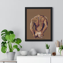 Load image into Gallery viewer, Tjdraw “ Thomas” Framed Vertical Poster