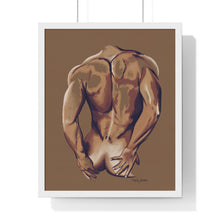 Load image into Gallery viewer, Tjdraw “ Thomas” Framed Vertical Poster