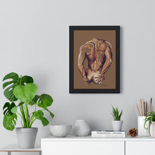 Load image into Gallery viewer, Tjdraw “ Thomas” Framed Vertical Poster