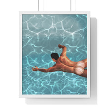 Load image into Gallery viewer, "Stillness Of The Mind" Premium Framed Vertical Poster