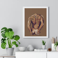 Load image into Gallery viewer, Tjdraw “ Thomas” Framed Vertical Poster