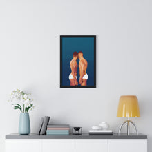 Load image into Gallery viewer, "Finding You" Premium Framed Vertical Print