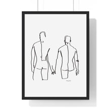 Load image into Gallery viewer, Tjdraw “Forever” Framed Vertical Poster