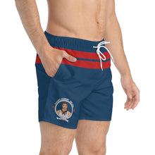 Load image into Gallery viewer, Navy Academy Swim Trunks
