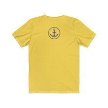 Load image into Gallery viewer, TJDRAW Navy Academy Jersey Short Sleeve Tee
