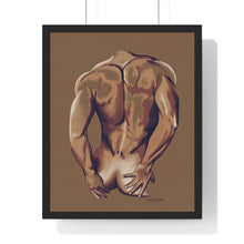 Load image into Gallery viewer, Tjdraw “ Thomas” Framed Vertical Poster