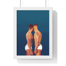 Load image into Gallery viewer, "Finding You" Premium Framed Vertical Print