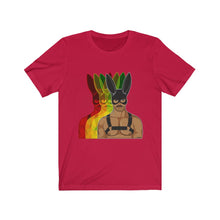 Load image into Gallery viewer, TJDRAW Kinky Bunny Prism Jersey Short Sleeve Tee