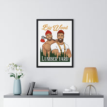 Load image into Gallery viewer, "Big Wood" Framed Vertical Print