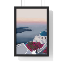 Load image into Gallery viewer, "Golden Sunset" Premium Framed Vertical Print