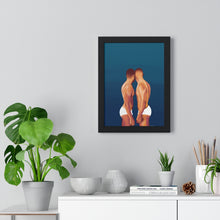 Load image into Gallery viewer, "Finding You" Premium Framed Vertical Print