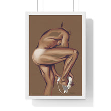 Load image into Gallery viewer, Tjdraw “The way you said goodbye” Framed Vertical Poster