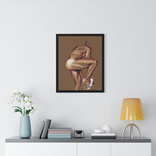 Load image into Gallery viewer, Tjdraw “The way you said goodbye” Framed Vertical Poster