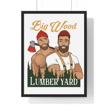 Load image into Gallery viewer, "Big Wood" Framed Vertical Print