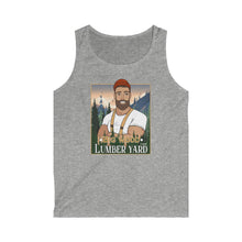 Load image into Gallery viewer, TJDRAW Big Wood Lumber yard Men's Softstyle Tank Top