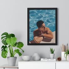 Load image into Gallery viewer, Tjdraw "Ed" Premium Framed Vertical Poster