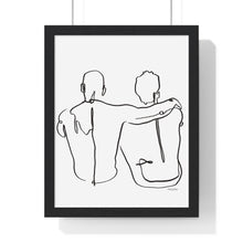 Load image into Gallery viewer, Tjdraw “Always” Framed Vertical Poster
