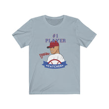 Load image into Gallery viewer, TJDRAW Baseball Catcher Jersey Short Sleeve Tee