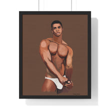 Load image into Gallery viewer, "Stretch" Premium Framed Vertical Print