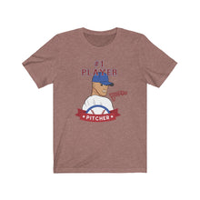 Load image into Gallery viewer, TJDRAW Baseball Pitcher Jersey Short Sleeve Tee
